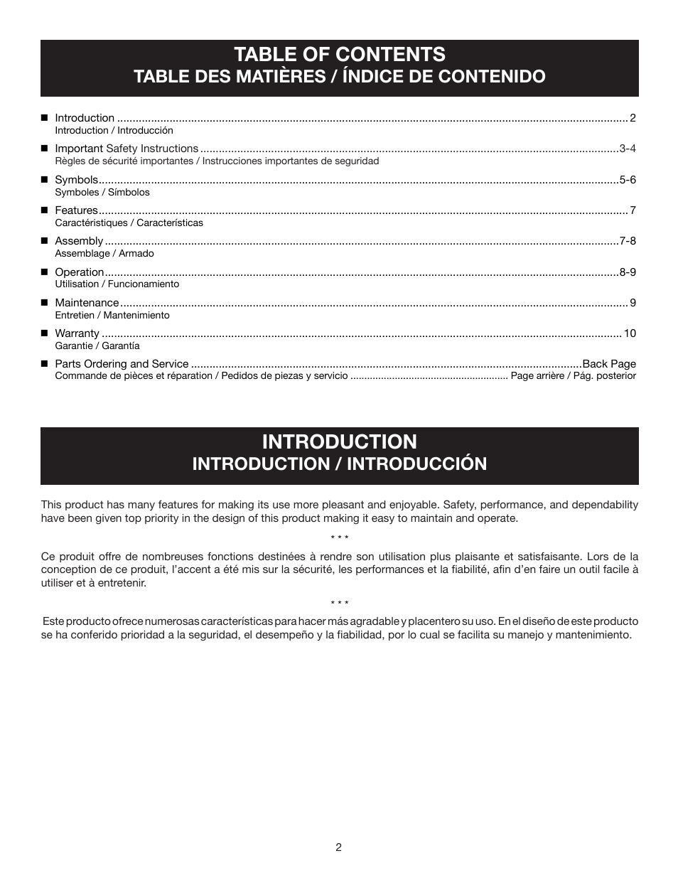 Ryobi RY40400 User Manual | Page 4 / 30