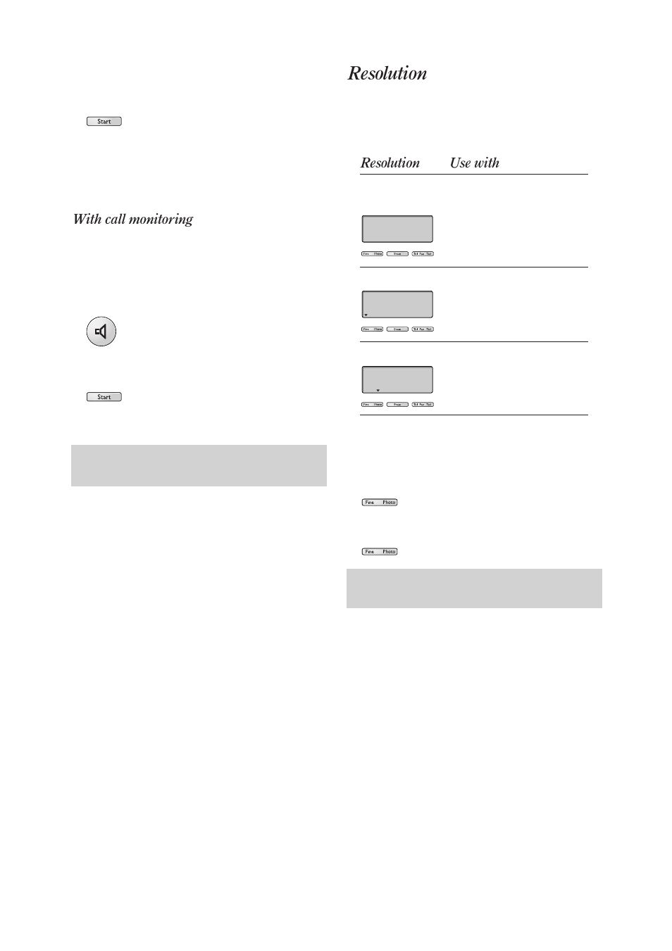 Resolution | BT On-Air DECTf@x Plus F@x machine and digital telephone system User Manual | Page 17 / 77