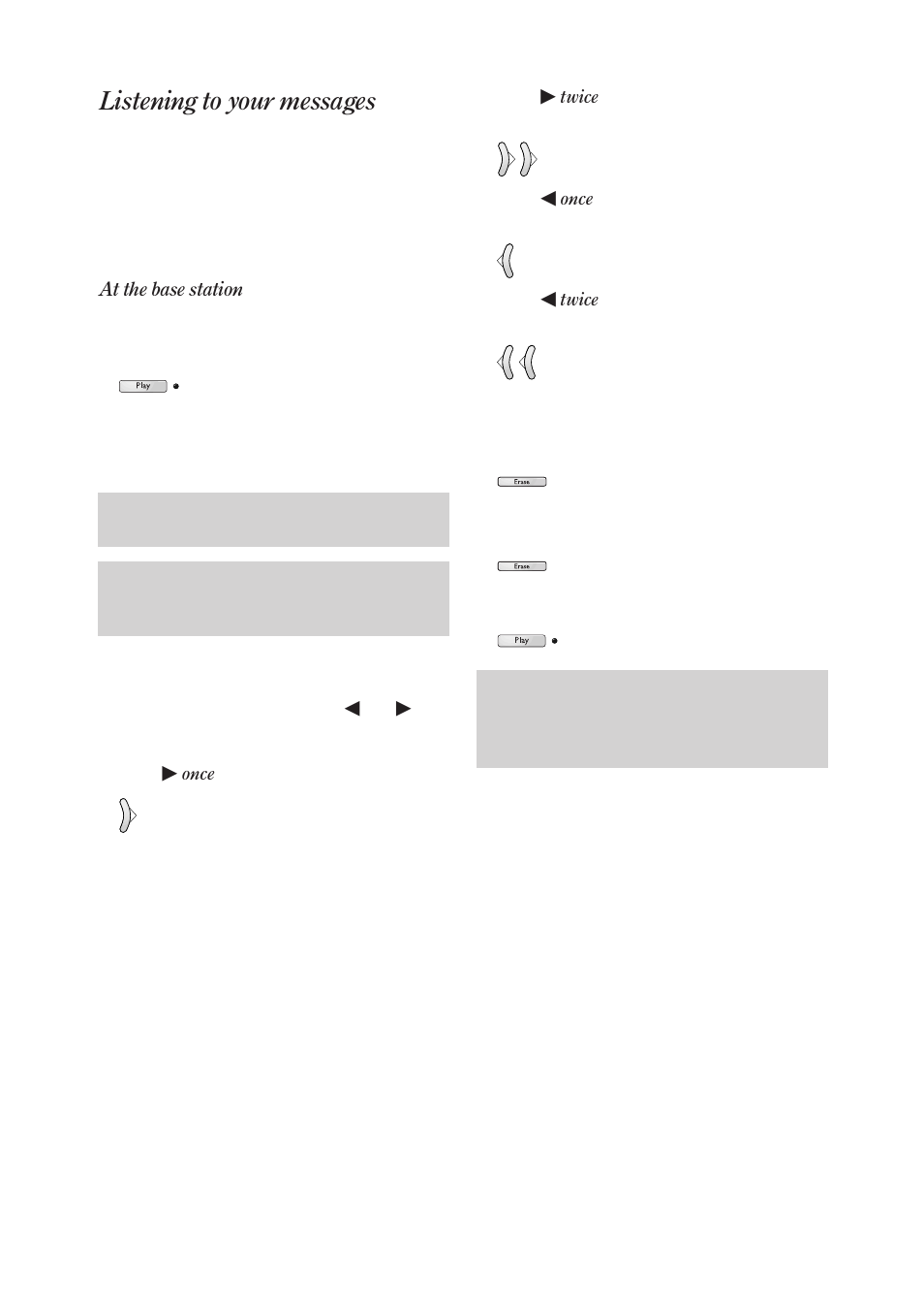 Listening to your messages | BT On-Air DECTf@x Plus F@x machine and digital telephone system User Manual | Page 37 / 77