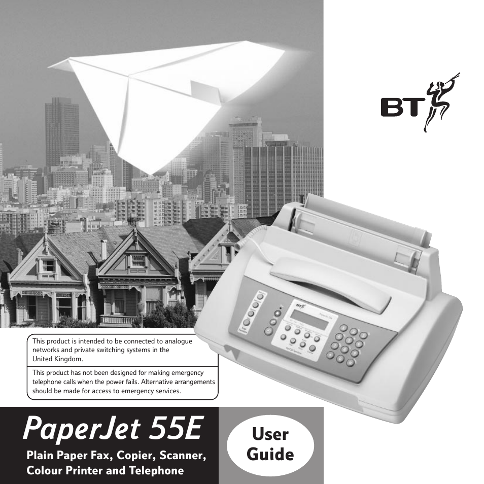 BT PaperJet 55E User Manual | 54 pages