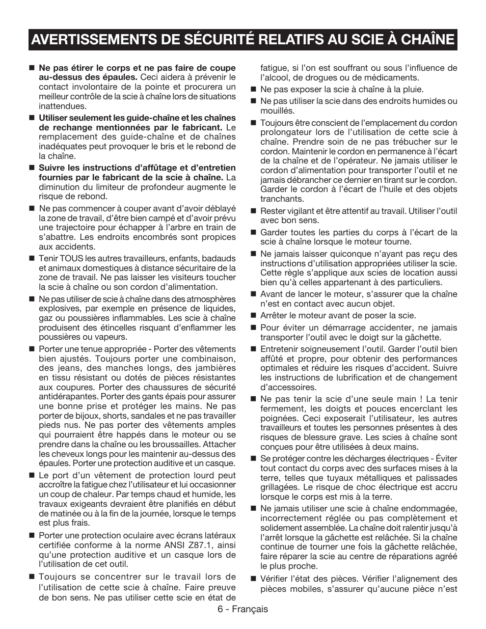 Ryobi RY40502 User Manual | Page 35 / 92