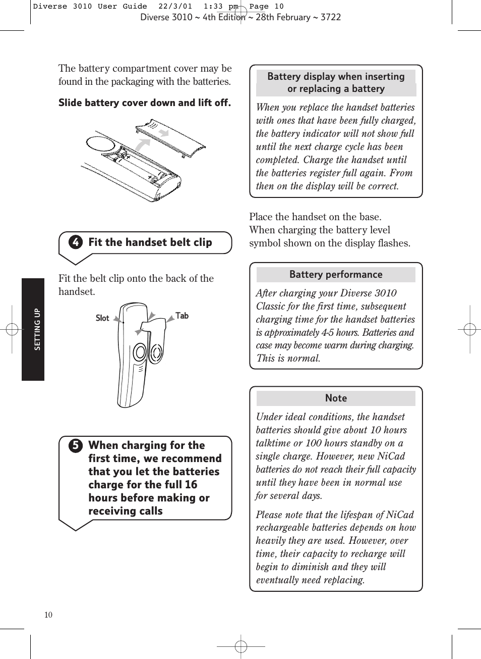 BT 3010 Classic User Manual | Page 14 / 59