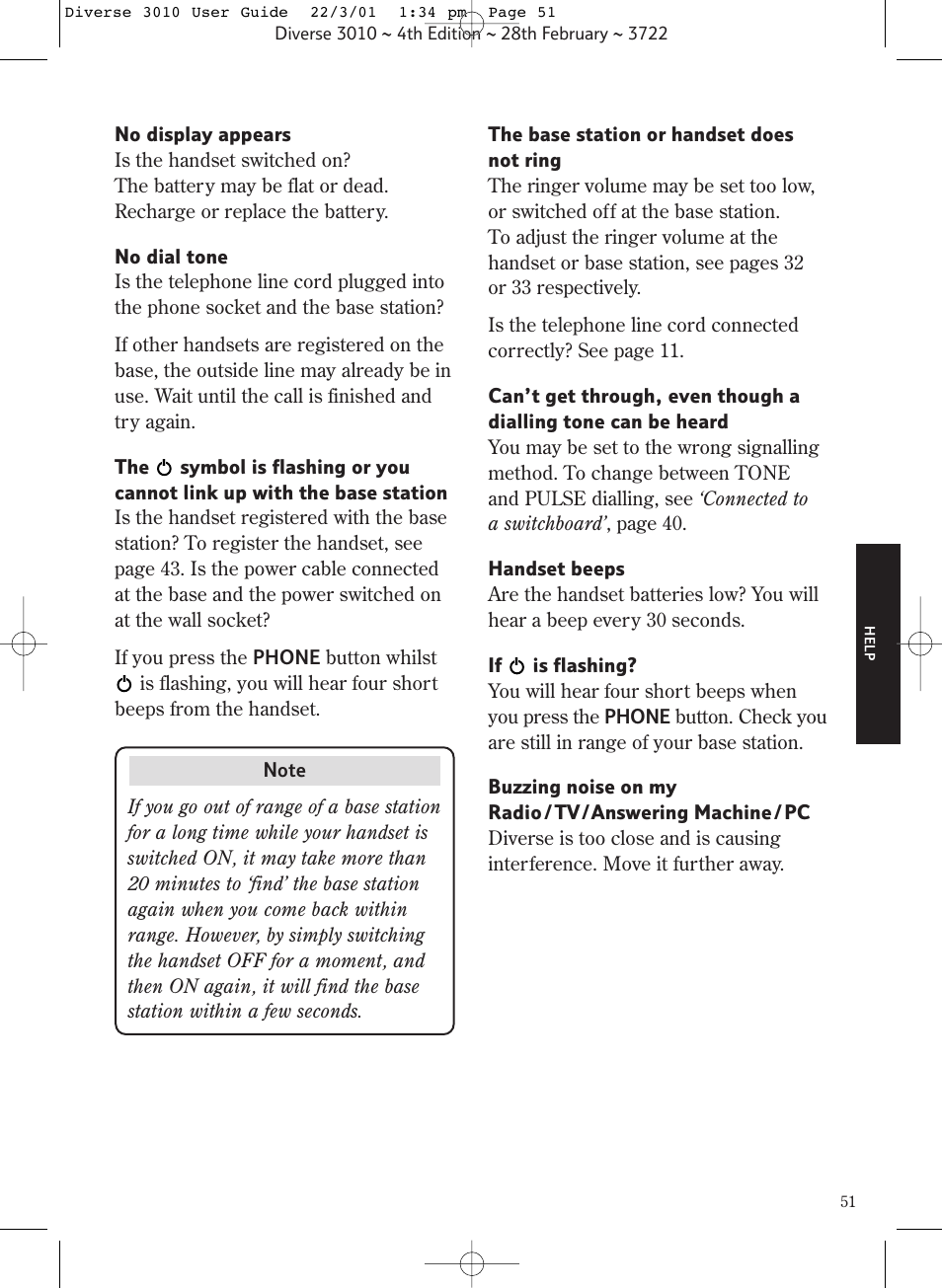 BT 3010 Classic User Manual | Page 55 / 59