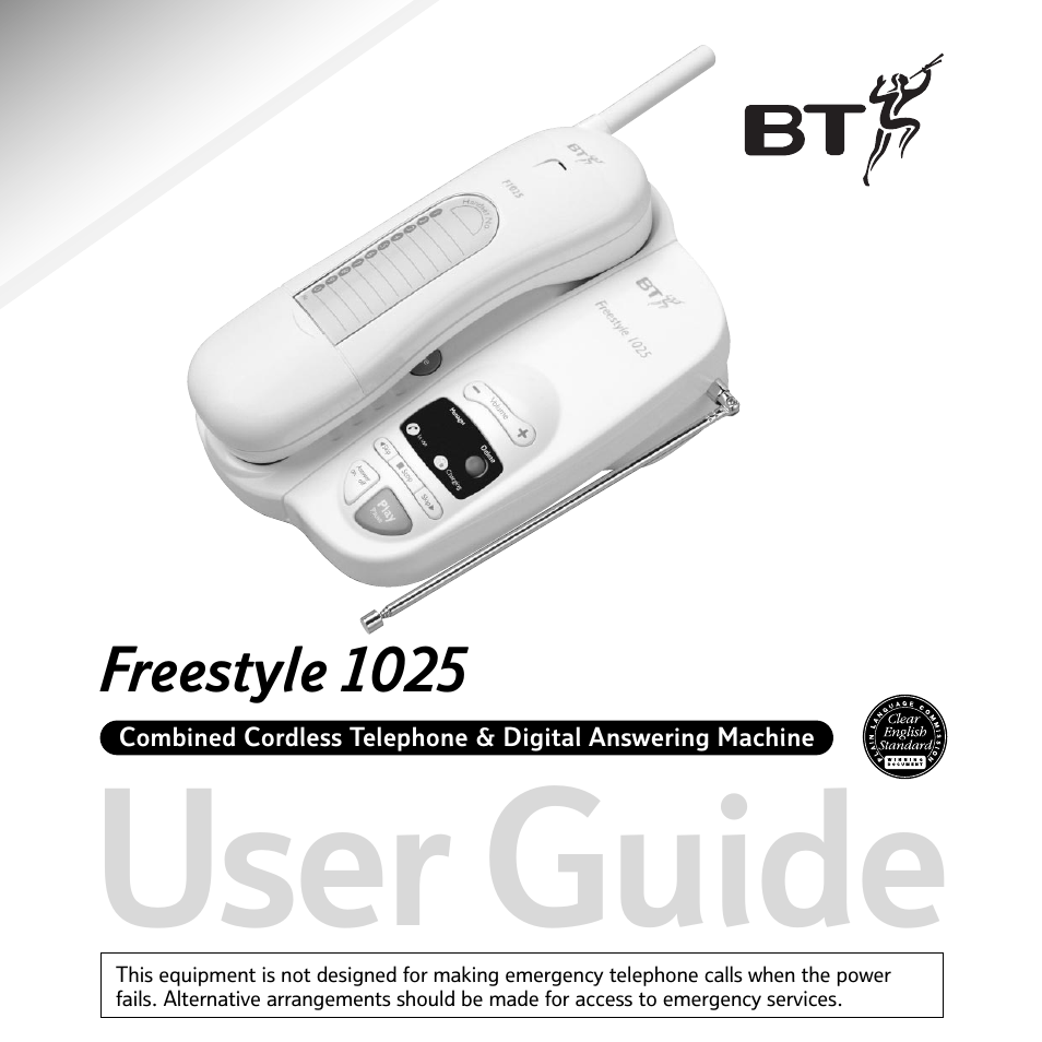 BT Freestyle 1025 User Manual | 47 pages