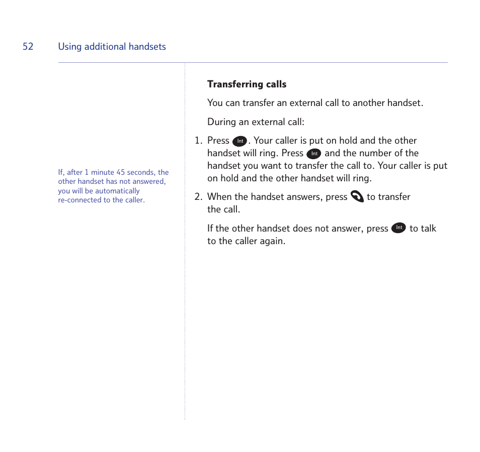 BT Quartet 1500 User Manual | Page 52 / 68