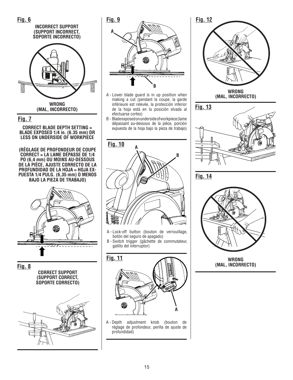 Ryobi P504G User Manual | Page 42 / 44