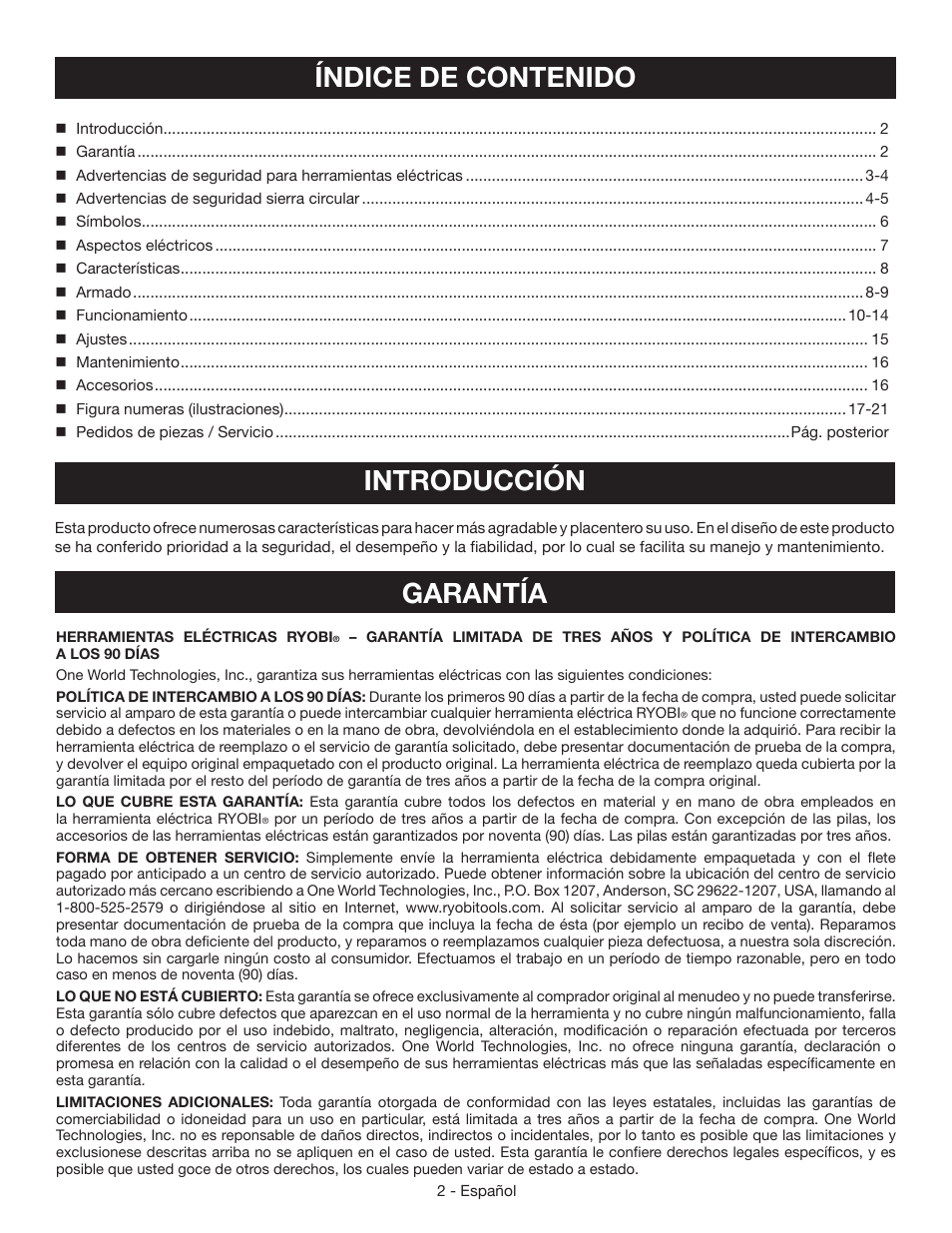 Ryobi CSB134 User Manual | Page 32 / 52