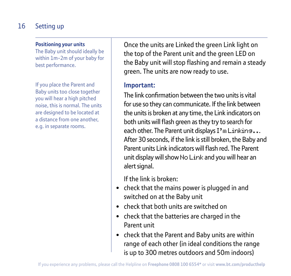 BT 250 User Manual | Page 16 / 41