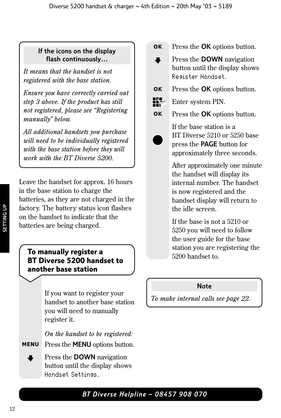 BT Diverse 5200 User Manual | Page 14 / 45