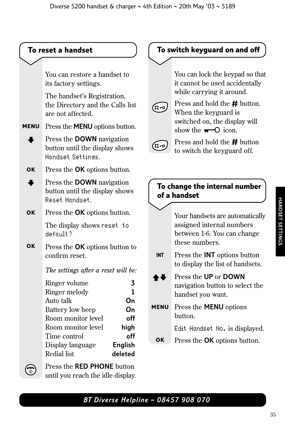 BT Diverse 5200 User Manual | Page 37 / 45