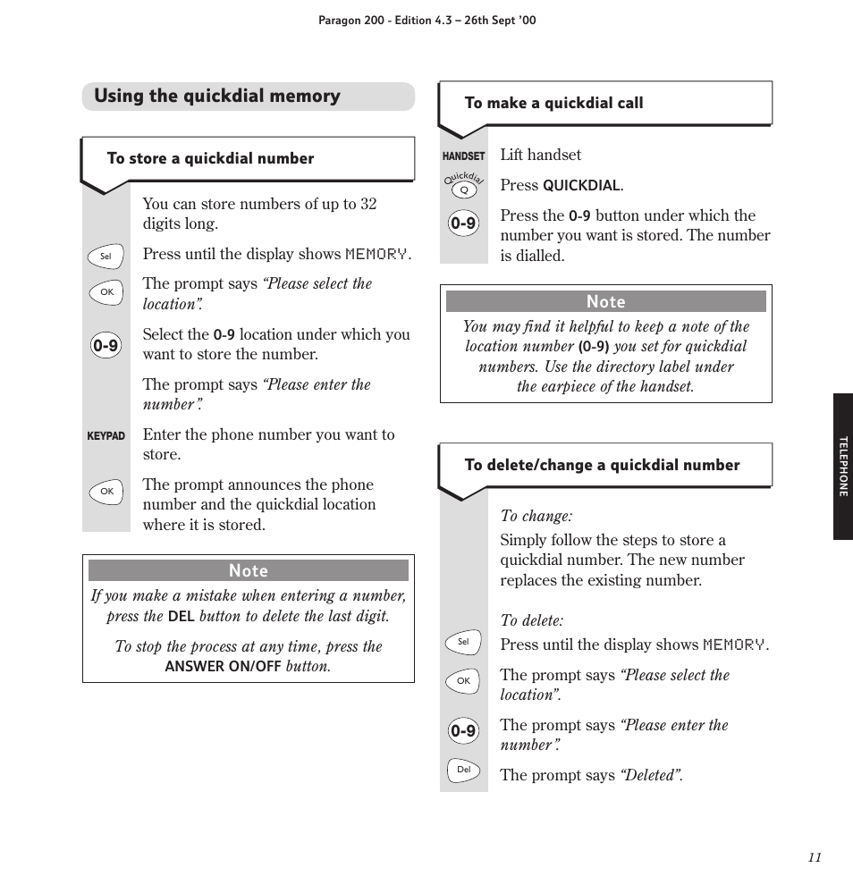 BT Paragon 200 User Manual | Page 14 / 28