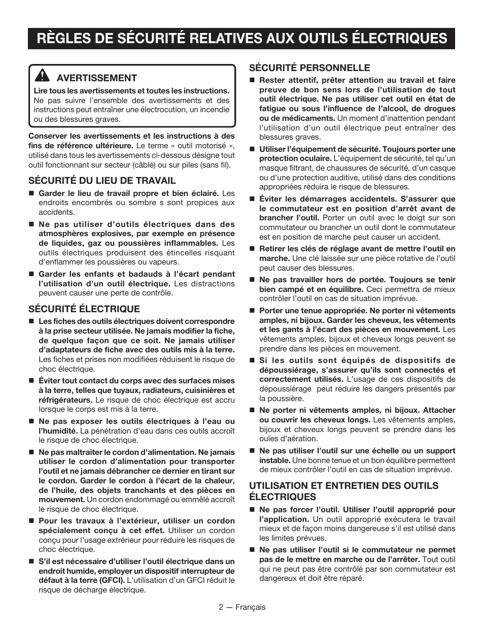 Ryobi D42 User Manual | Page 10 / 28