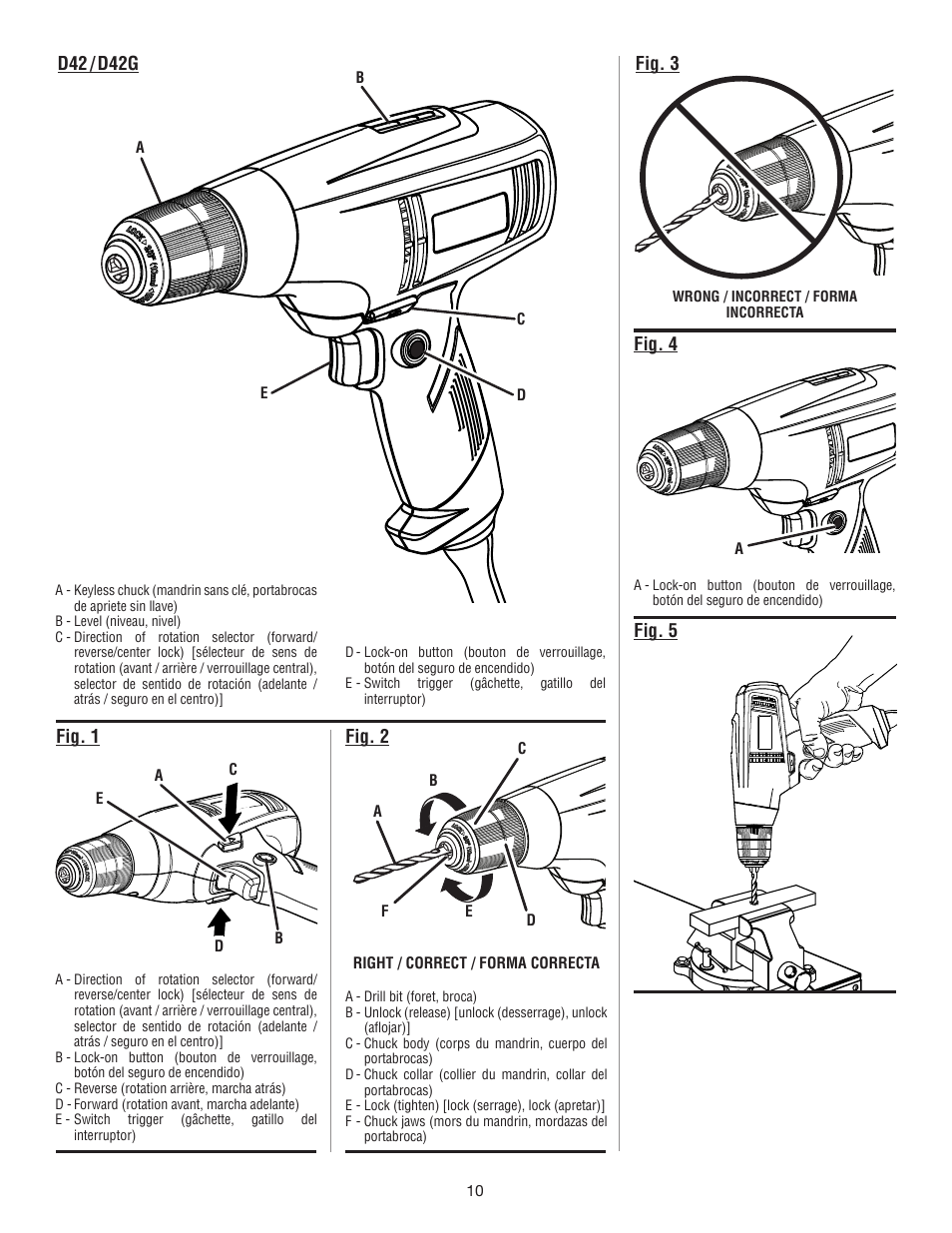 Ryobi D42 User Manual | Page 26 / 28
