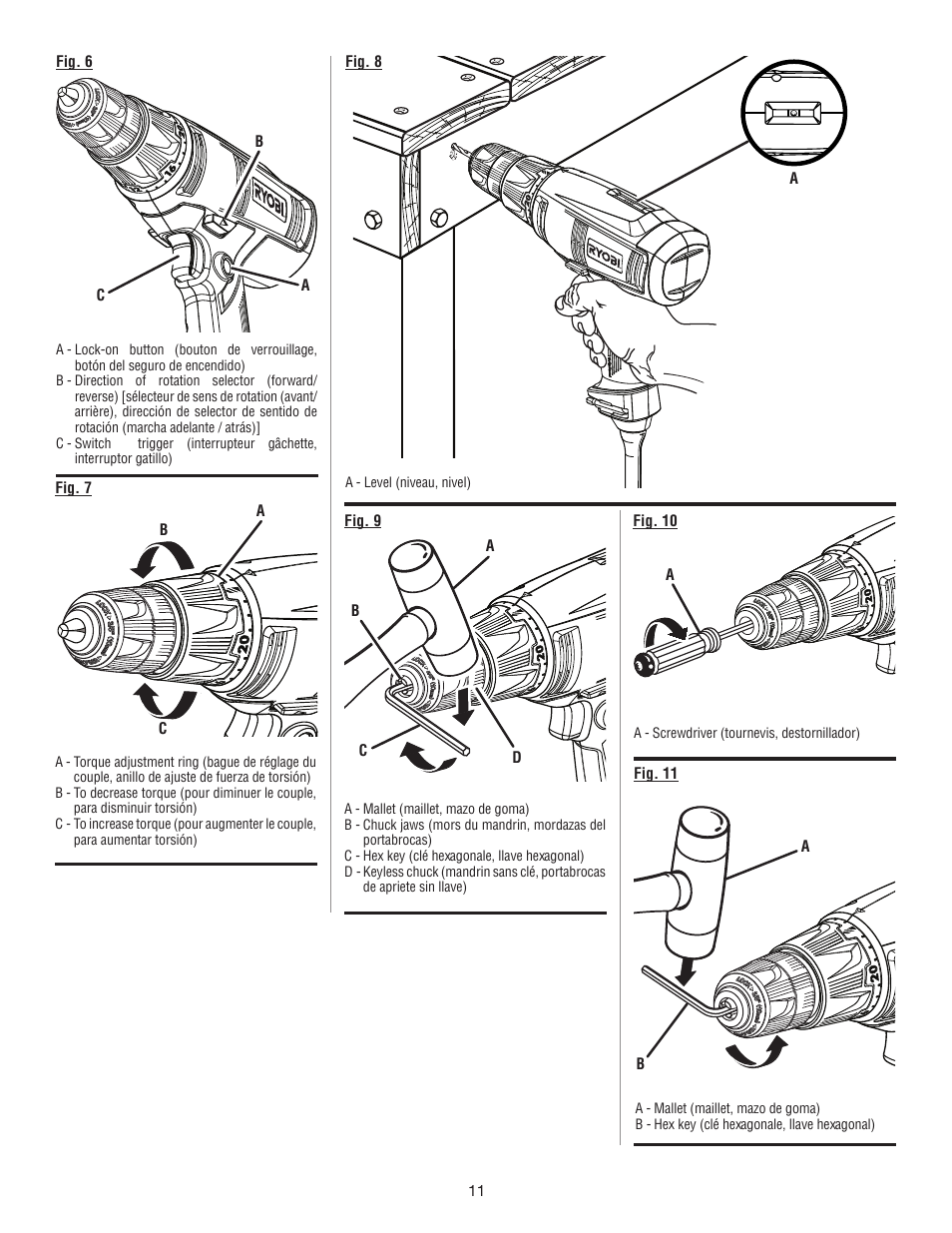 Ryobi D47C User Manual | Page 27 / 28