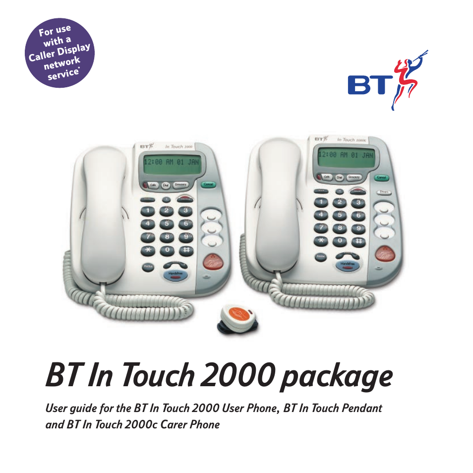 BT In Touch 2000 User Manual | 108 pages