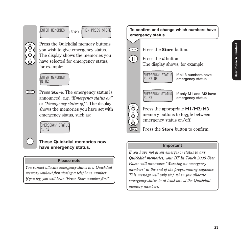 BT In Touch 2000 User Manual | Page 23 / 108