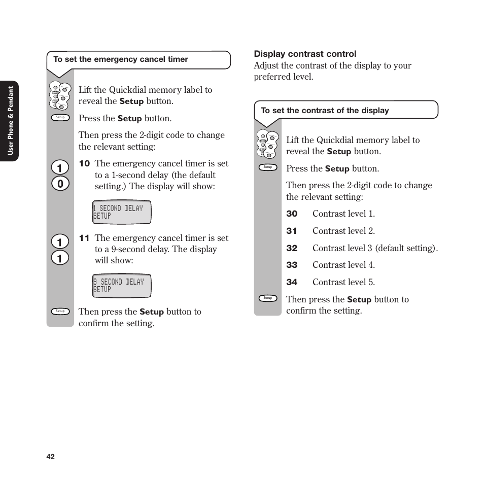 BT In Touch 2000 User Manual | Page 42 / 108