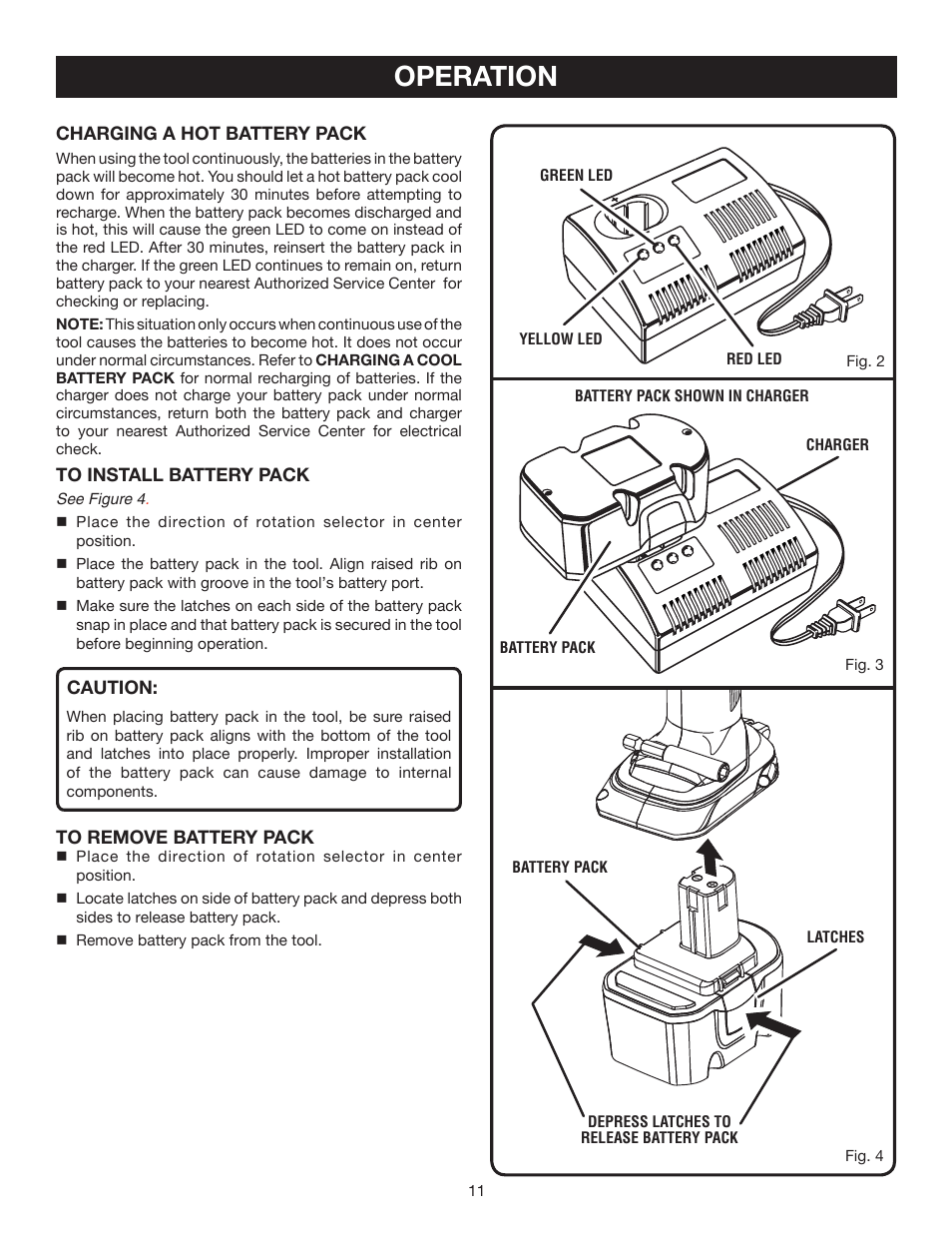 Operation | Ryobi HP214 User Manual | Page 11 / 20