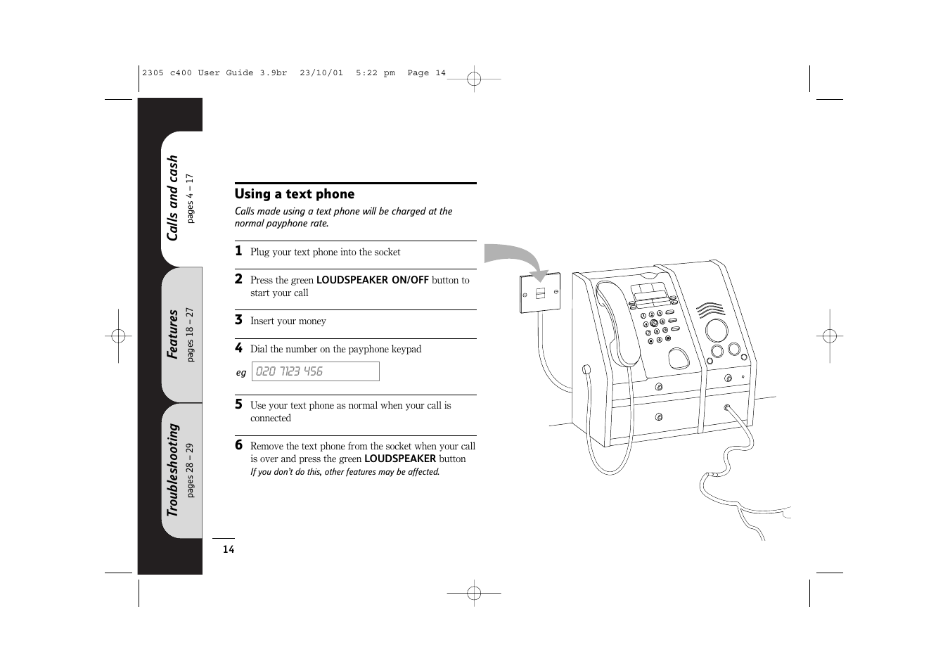 BT 400 User Manual | Page 14 / 36