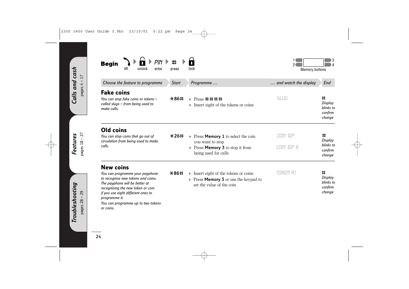 BT 400 User Manual | Page 24 / 36