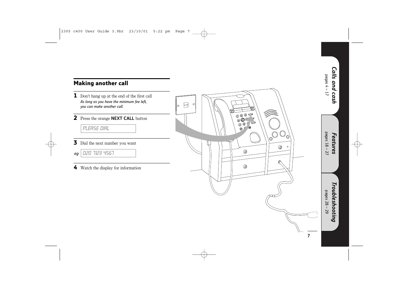 BT 400 User Manual | Page 7 / 36