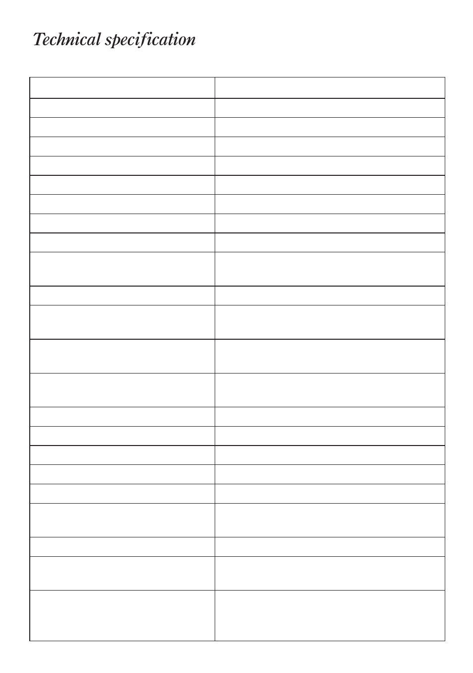 Technical specification | BT Diverse 2010 User Manual | Page 38 / 40