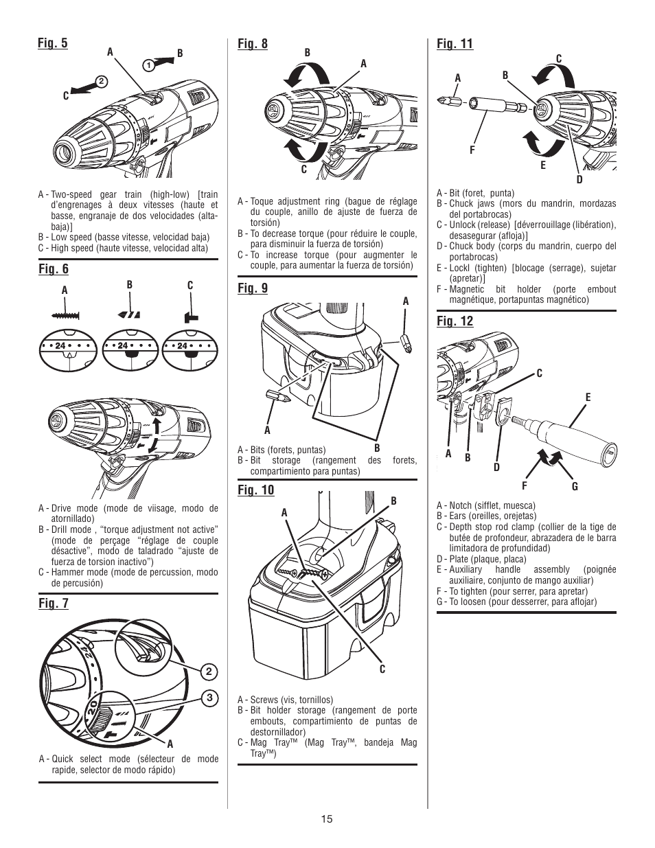 Ryobi P211 User Manual | Page 37 / 40