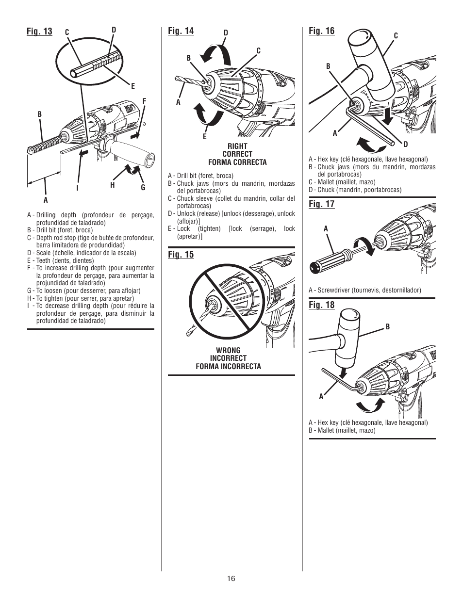 Ryobi P211 User Manual | Page 38 / 40