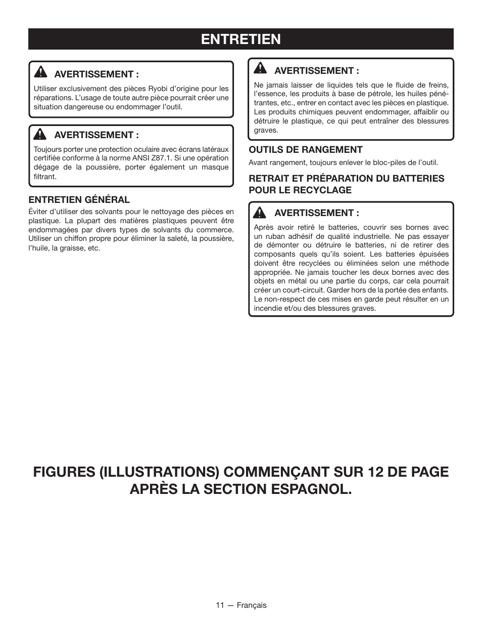 Ryobi P221 User Manual | Page 21 / 36