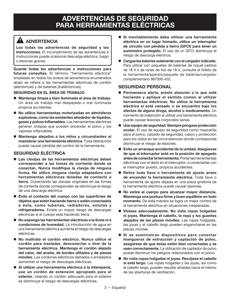 Ryobi P240 User Manual | Page 23 / 36