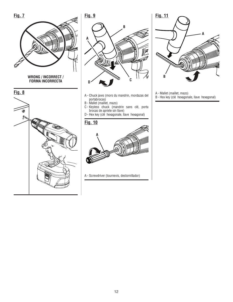 Ryobi P205G User Manual | Page 30 / 32