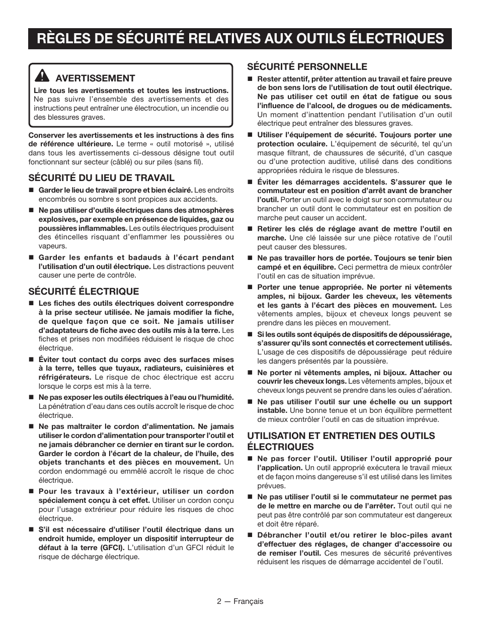 Ryobi HD420 User Manual | Page 11 / 32