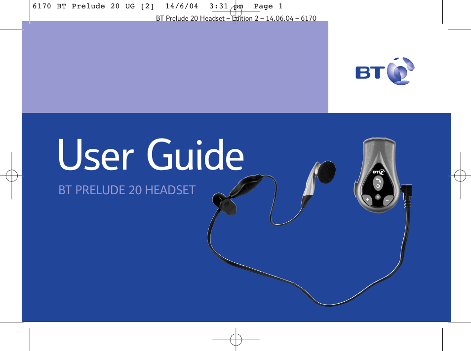 BT 6170 User Manual | 17 pages