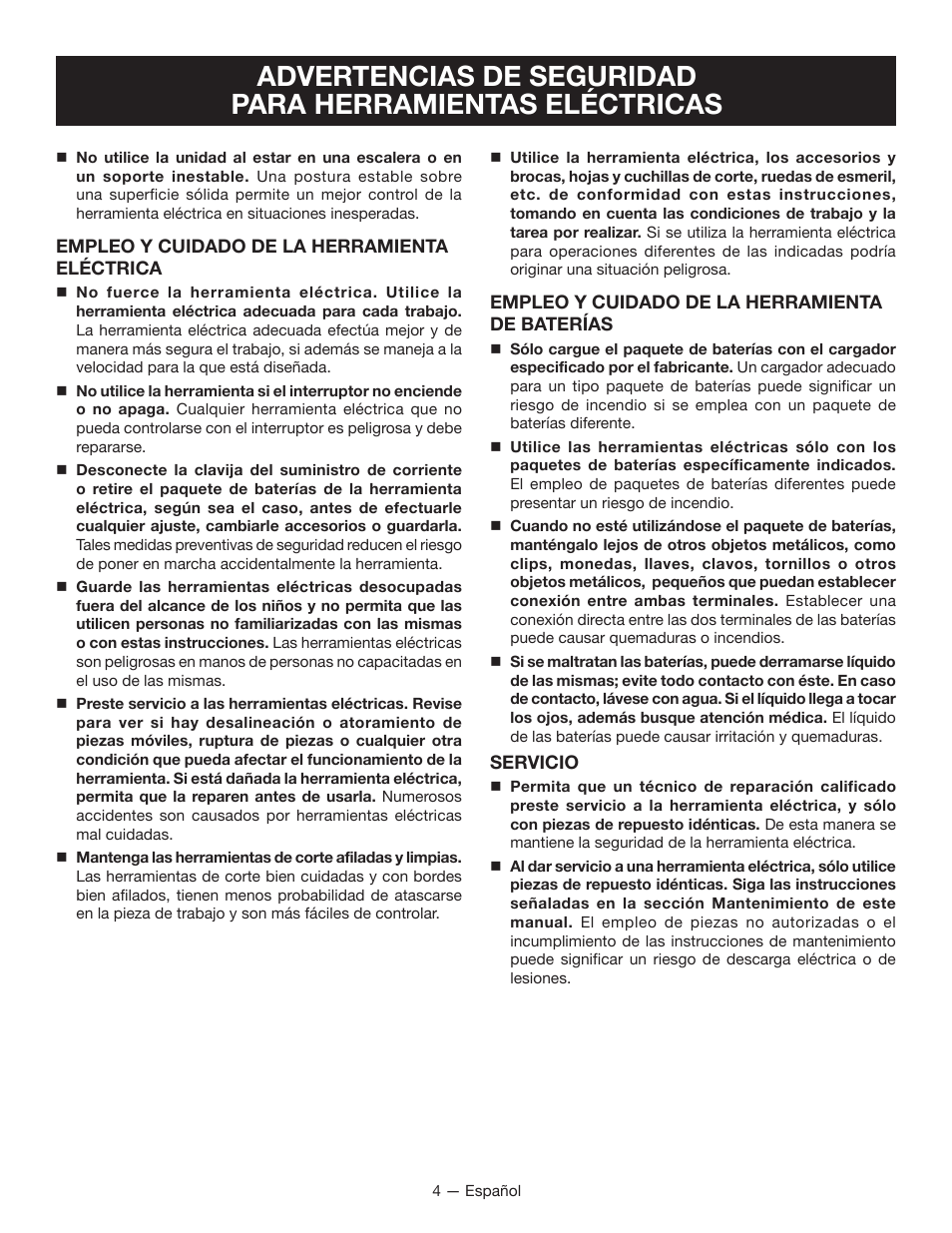 Ryobi P270G User Manual | Page 24 / 36