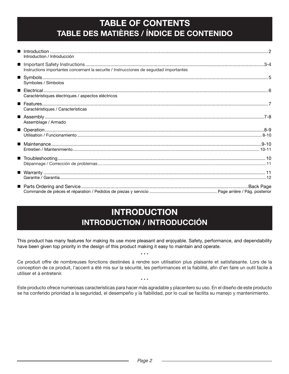 Ryobi RY41141 User Manual | Page 6 / 36