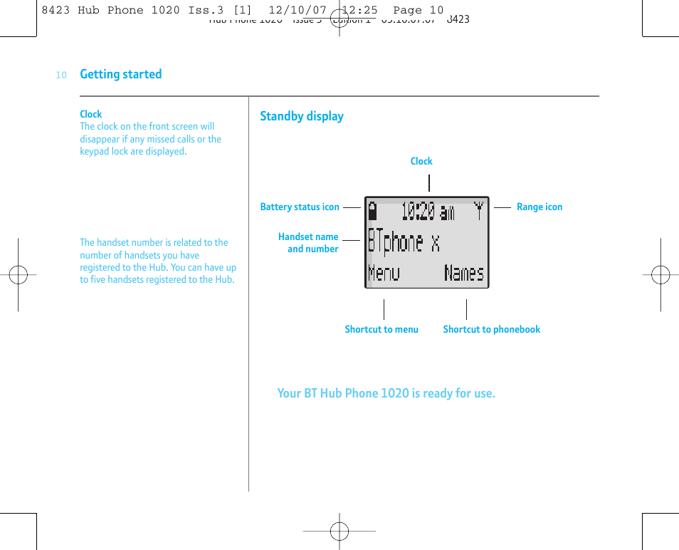 BT 1020 User Manual | Page 10 / 76