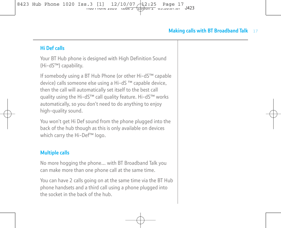 BT 1020 User Manual | Page 17 / 76