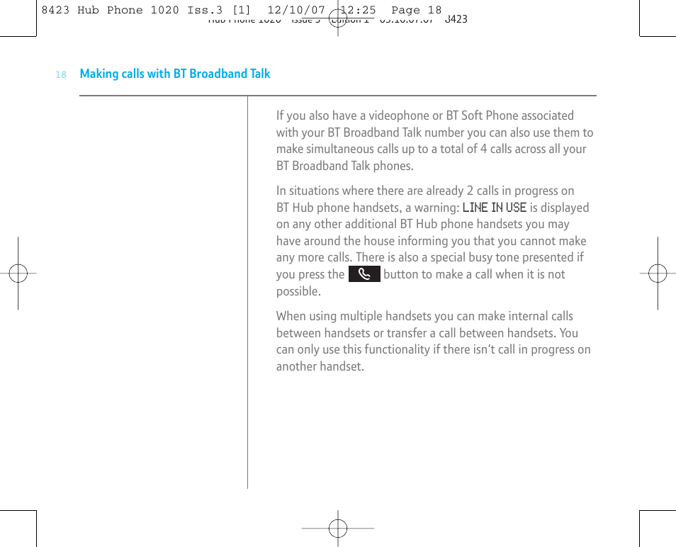 BT 1020 User Manual | Page 18 / 76