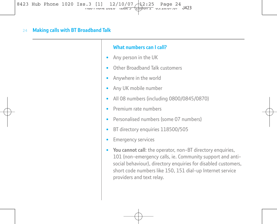 BT 1020 User Manual | Page 24 / 76