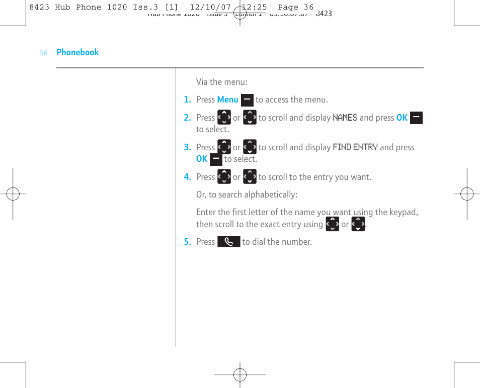 BT 1020 User Manual | Page 36 / 76