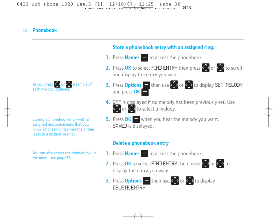 BT 1020 User Manual | Page 38 / 76