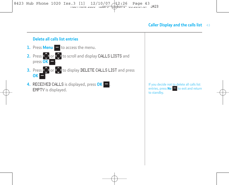 BT 1020 User Manual | Page 43 / 76