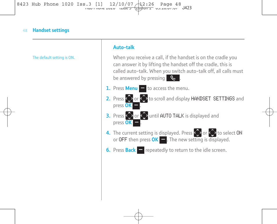 BT 1020 User Manual | Page 48 / 76