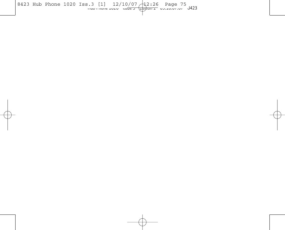 BT 1020 User Manual | Page 75 / 76