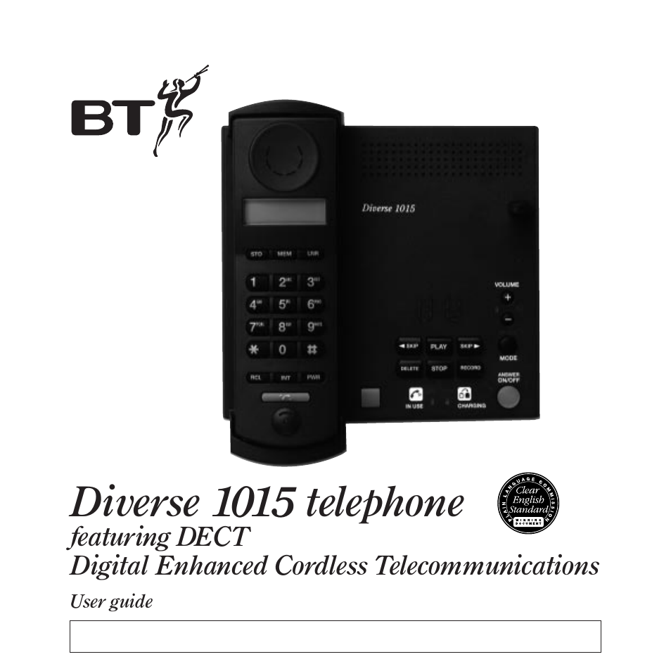 BT Diverse 1015 User Manual | 64 pages