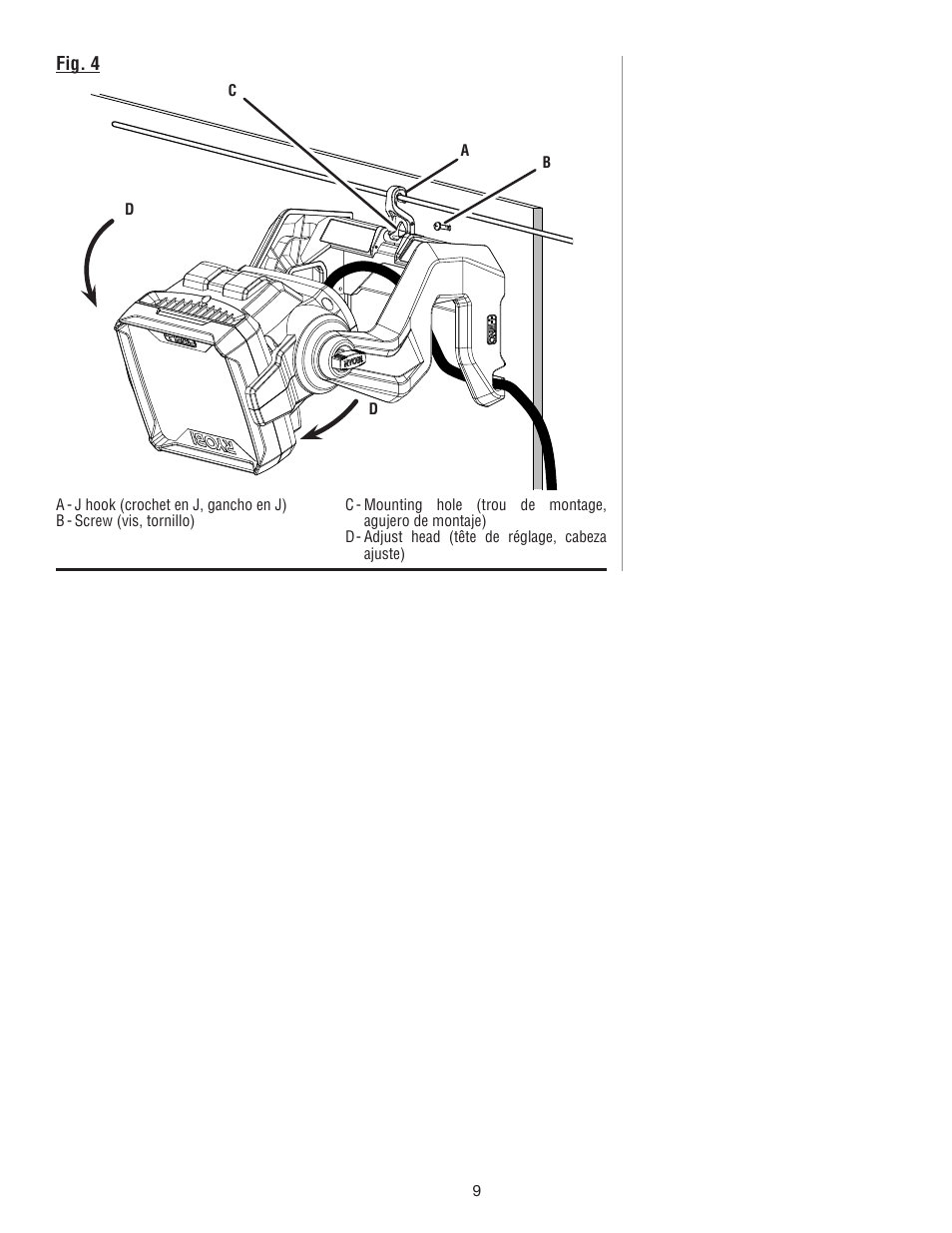 Ryobi P720 User Manual | Page 21 / 24