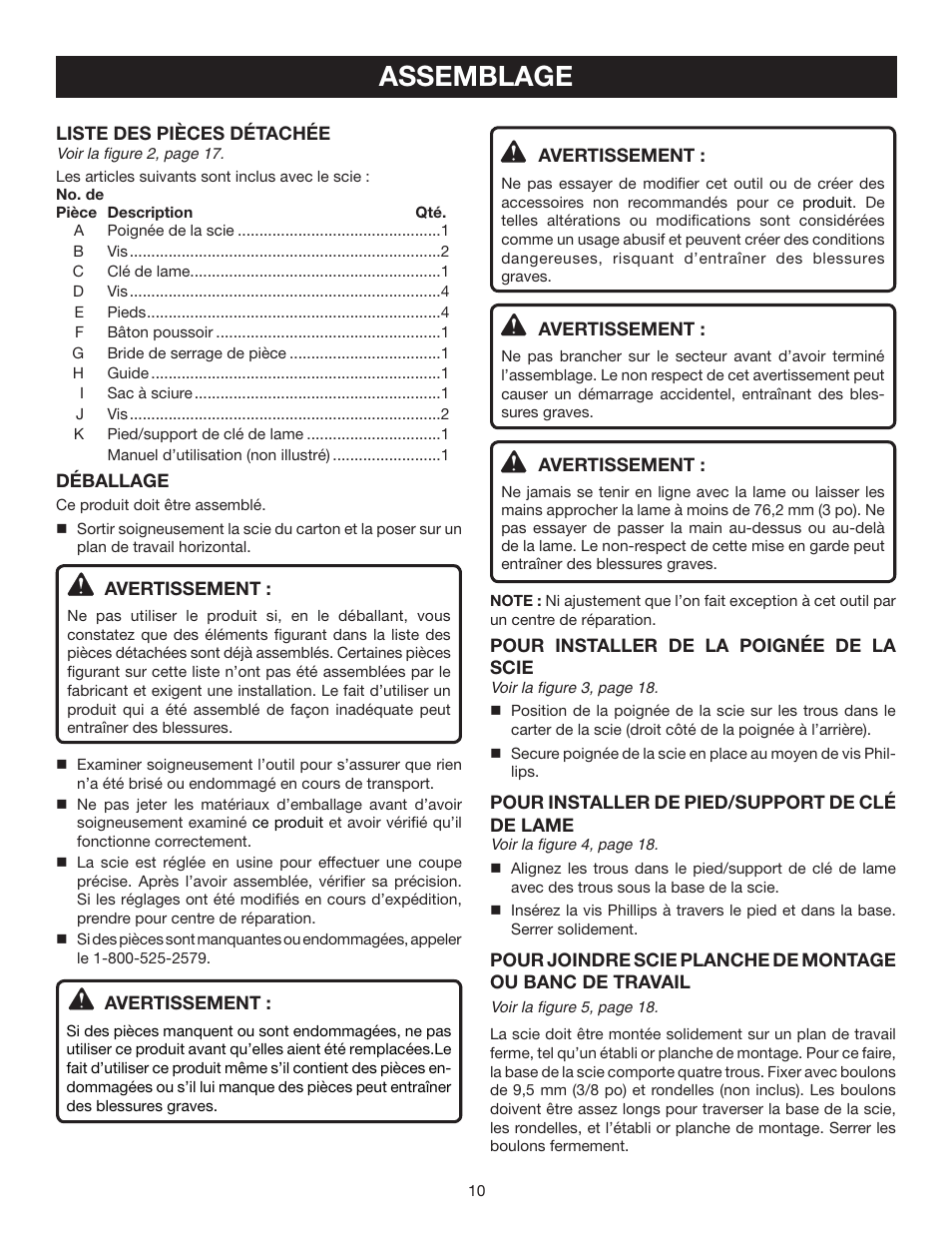 Assemblage | Ryobi RLS1351 User Manual | Page 25 / 56