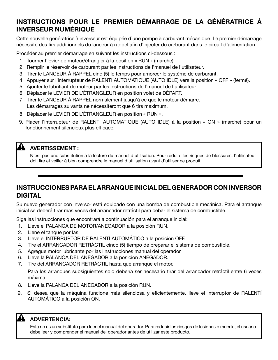 Ryobi RYI2200 User Manual | Page 2 / 2