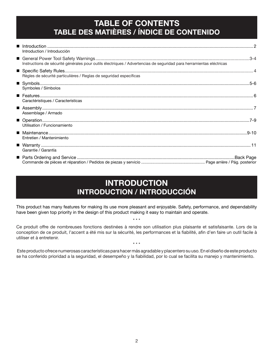 Ryobi RY40601 User Manual | Page 4 / 34