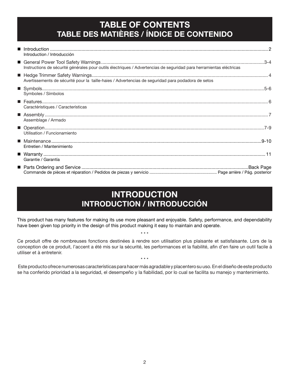 Ryobi RY24602 User Manual | Page 4 / 34